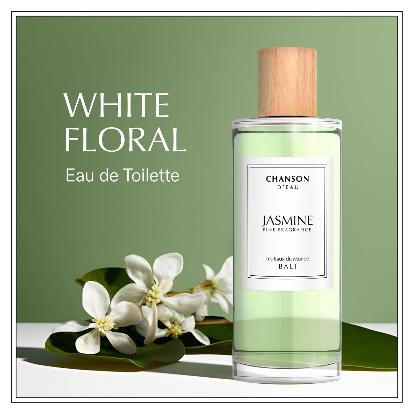 Women 3.4 fl oz – Long-Lasting Floral Fragrance with Jasmine, Tuberose & Vanilla
