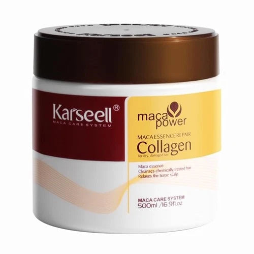 100% Authentic Karseell Collagen Hair Mask 500ml 16.9oz Moroccan Argan Oil Branded