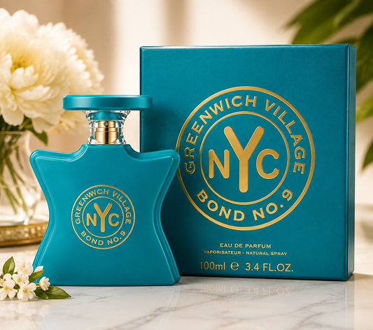 Bond No. 9 Greenwich Village Eau de Parfum 100ml (3.4 Fl Oz) – Luxury Unisex Fragrance