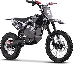 Moto 60v 2000w Pro Electric Dirt Bike Lithium Grey