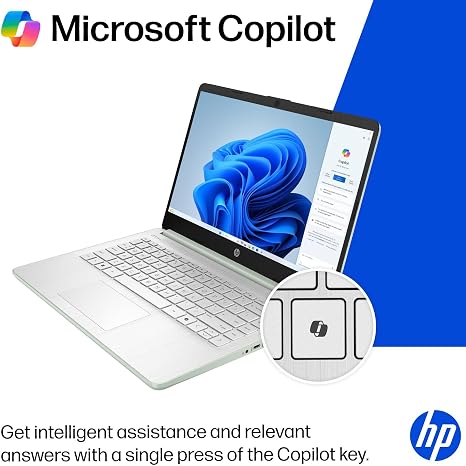 HP Essential Laptop 2026, Intel CPU, 128GB Storage, Office 365, Windows 11