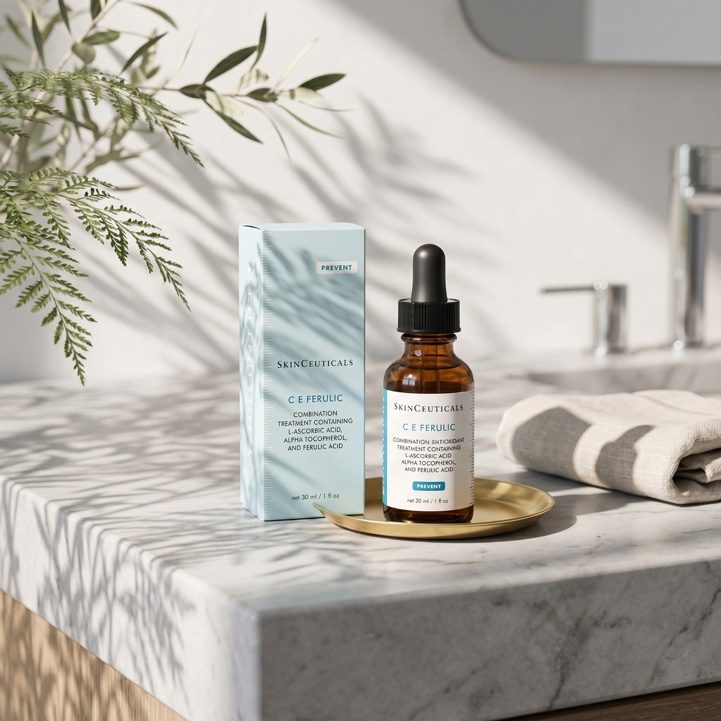 100% Authentic SkinCeuticals C E Ferulic Serum 15% Vitamin C 1oz 30ml Brand New