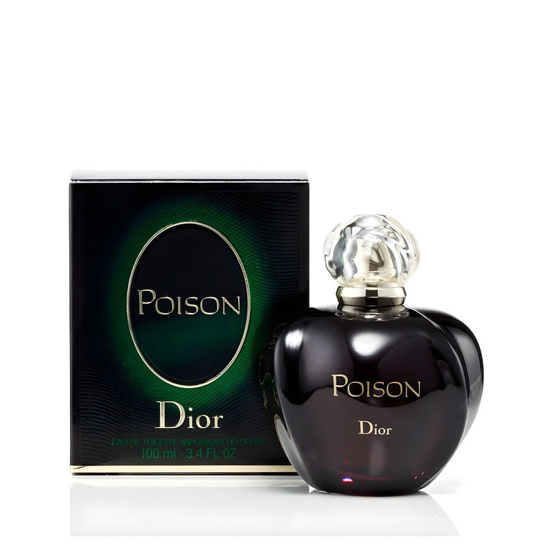 100% Authentic Christian Dior Poison Eau de Toilette Spray 100ml 3.4oz Branded Perfume