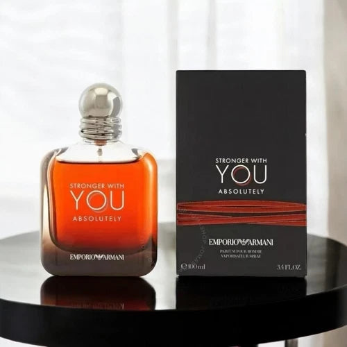 Emporio Armani Stronger With You Absolutely Parfum for Men 100ml / 3.4 Oz New in Box ( 100% authentic)