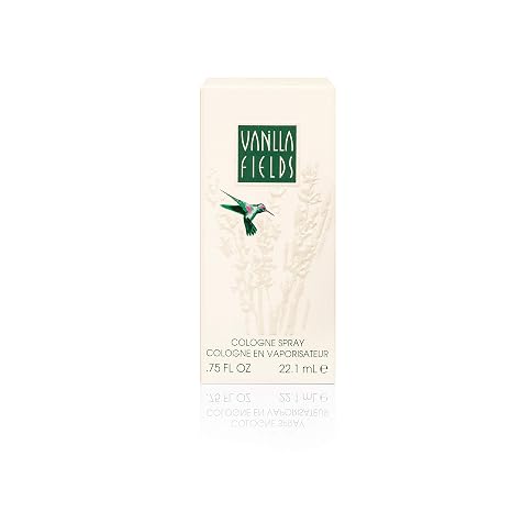 Vanilla Fields Cologne Spray – Vegan Formula, Floral Vanilla Scent, 0.75 oz / 22ml