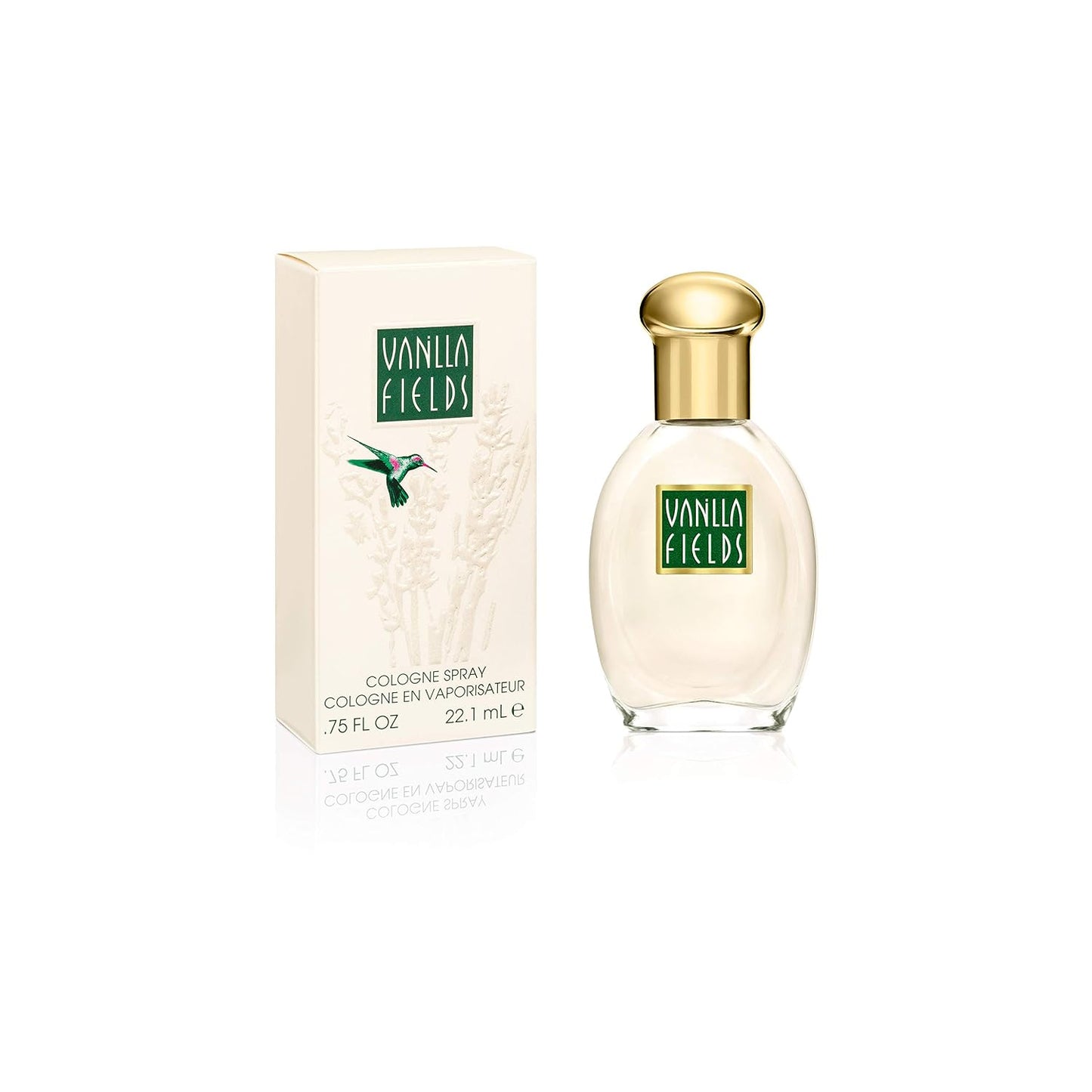 Vanilla Fields Cologne Spray – Vegan Formula, Floral Vanilla Scent, 0.75 oz / 22ml